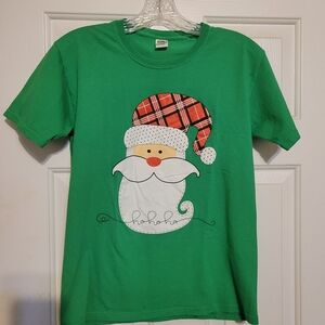 EUC-Santa Ho Ho Ho Shirt
